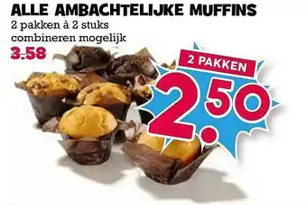 Boon`s Markt Alle Ambachtelijke Muffins aanbieding