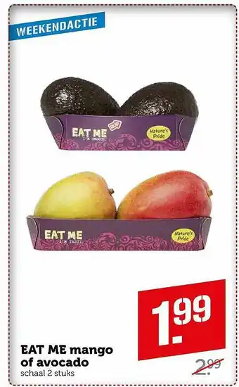 Coop Eat Me Mango Of Avocado aanbieding