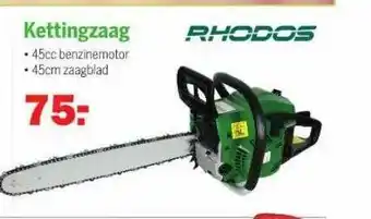 Van Cranenbroek Rhodos Kettingzaag aanbieding