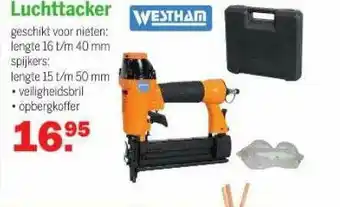 Van Cranenbroek Westman Luchttacker aanbieding