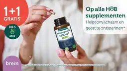 Holland & Barrett 1+1 GRATIS Op alle H&B supplementen Helpt om lichaam en geest te ontspannen* aanbieding