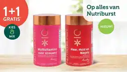 Holland & Barrett 1+1 GRATIS Op alles van Nutriburst aanbieding