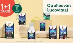 Holland & Barrett 1+1 GRATIS MIX Op alles van Lucovitaal aanbieding