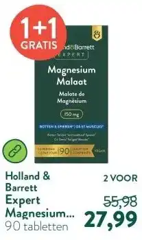 Holland & Barrett Expert Magnesium Malaat 150mg aanbieding