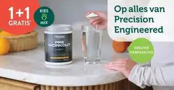 Holland & Barrett 1+1 KB GRATIS MIX Op alles van Precision Engineered aanbieding