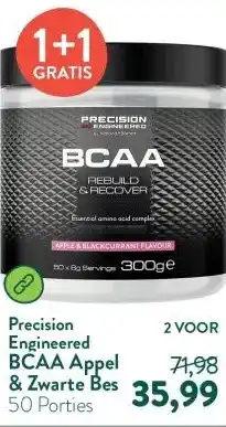 Holland & Barrett BCAA Appel & Zwarte Bes aanbieding