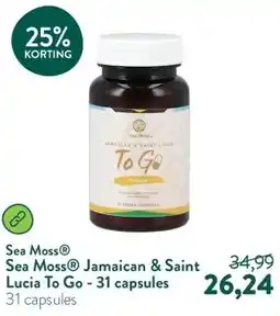 Holland & Barrett Sea Moss® Jamaican & Saint Lucia To Go - 31 capsules aanbieding