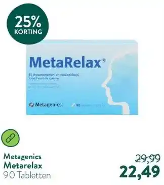 Holland & Barrett Metarelax aanbieding