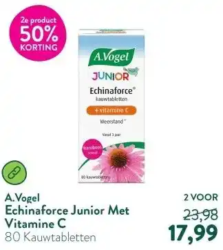 Holland & Barrett Echinaforce Junior Met Vitamine C aanbieding