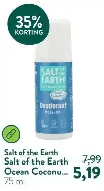 Holland & Barrett Salt of the Earth Ocean Coconut Deodorant Roll-on aanbieding