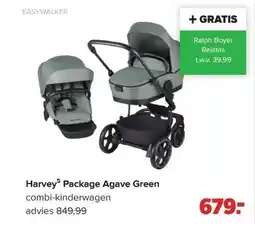 Baby-Dump Harvey Package Agave Green aanbieding