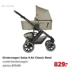 Baby-Dump Kinderwagen Salsa 4 Air Classic Reed aanbieding