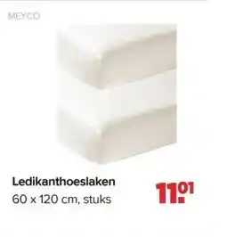 Baby-Dump Ledikanthoeslaken aanbieding