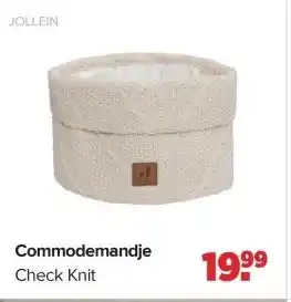 Baby-Dump Commodemandje aanbieding