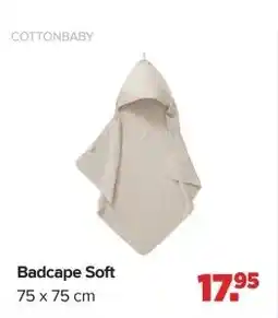 Baby-Dump Badcape Soft aanbieding