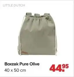 Baby-Dump Boxzak Pure Olive aanbieding