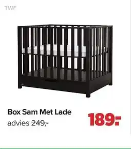 Baby-Dump Box Sam Met Lade aanbieding