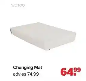 Baby-Dump Changing Mat aanbieding