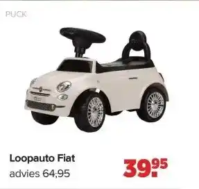 Baby-Dump Loopauto Fiat aanbieding