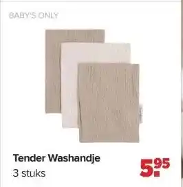 Baby-Dump Tender Washandje aanbieding