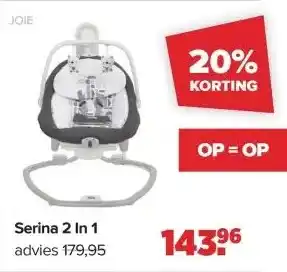 Baby-Dump Serina 2 In 1 aanbieding