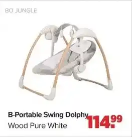 Baby-Dump B-Portable Swing Dolphy aanbieding