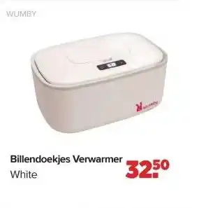 Baby-Dump Billendoekjes Verwarmer aanbieding