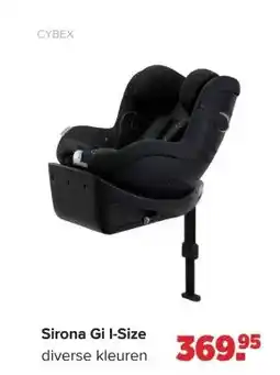 Baby-Dump Sirona Gi I-Size aanbieding