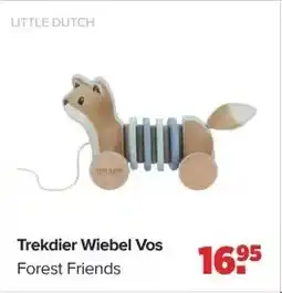 Baby-Dump Trekdier Wiebel Vos aanbieding