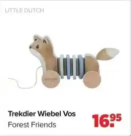 Baby-Dump Trekdier Wiebel Vos aanbieding