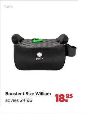 Baby-Dump Booster i-Size William aanbieding