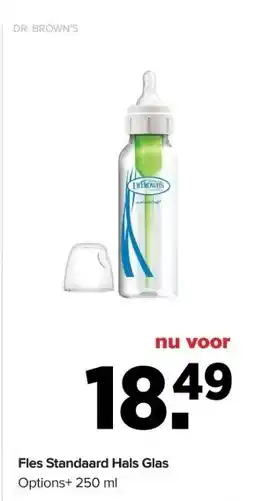 Baby-Dump Fles Standaard Hals Glas aanbieding