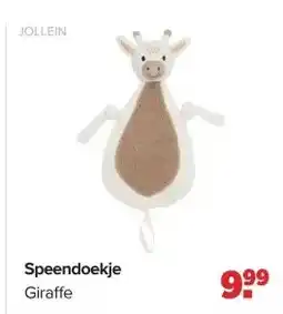 Baby-Dump Speendoekje aanbieding