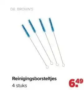 Baby-Dump Reinigingsborsteltjes aanbieding