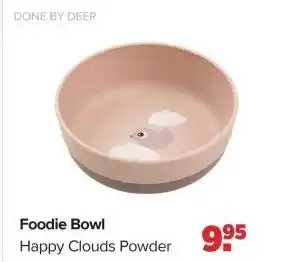 Baby-Dump Foodie Bowl aanbieding