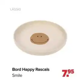 Baby-Dump Bord Happy Rascals aanbieding