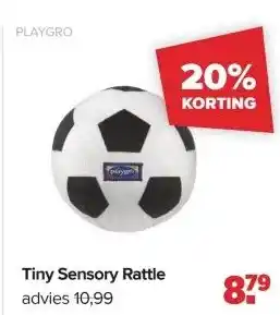 Baby-Dump Tiny Sensory Rattle aanbieding