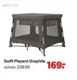 Baby-Dump Swift Playard Graphite aanbieding