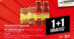 Coop Grand'Italia Sugocasa of volkoren pasta aanbieding