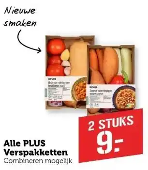 Coop Alle PLUS Verspakketten aanbieding