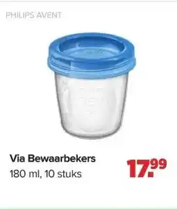 Baby-Dump Via Bewaarbekers aanbieding