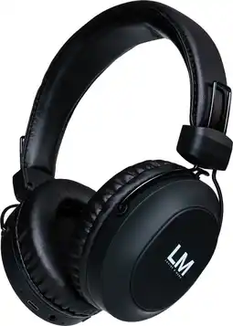 Bol.com Louise&Mann 5 Draadloze Over-Ear Koptelefoon - met Microfoon - Zwart aanbieding