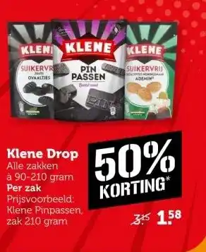 Coop Klene Drop aanbieding