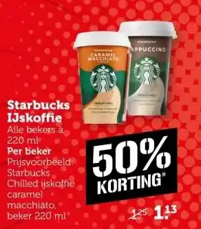 Coop Starbucks IJskoffie aanbieding