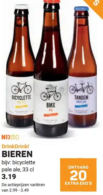 Ekoplaza DrinkDrink! BIEREN aanbieding