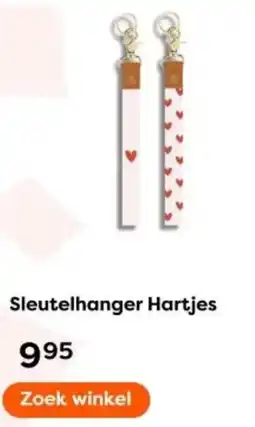 The Read Shop Sleutelhanger Hartjes aanbieding