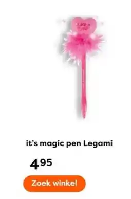 The Read Shop it's magic pen Legami aanbieding