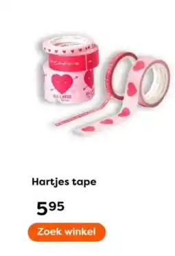 The Read Shop Hartjes tape aanbieding