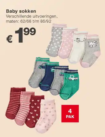 Kik Baby sokken aanbieding