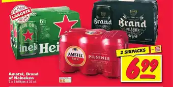 Nettorama Amstel, Brand Of Heineken aanbieding